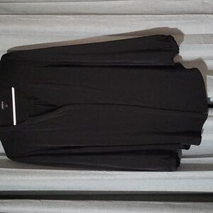 Torrid Size 3 Black Long Sleeve Blouse